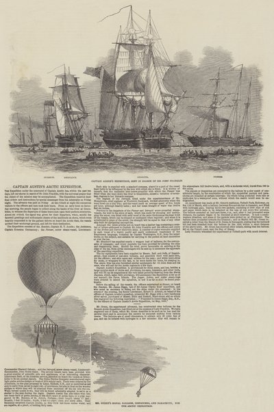 Expedición Ártica del Capitán Austin de Edwin Weedon
